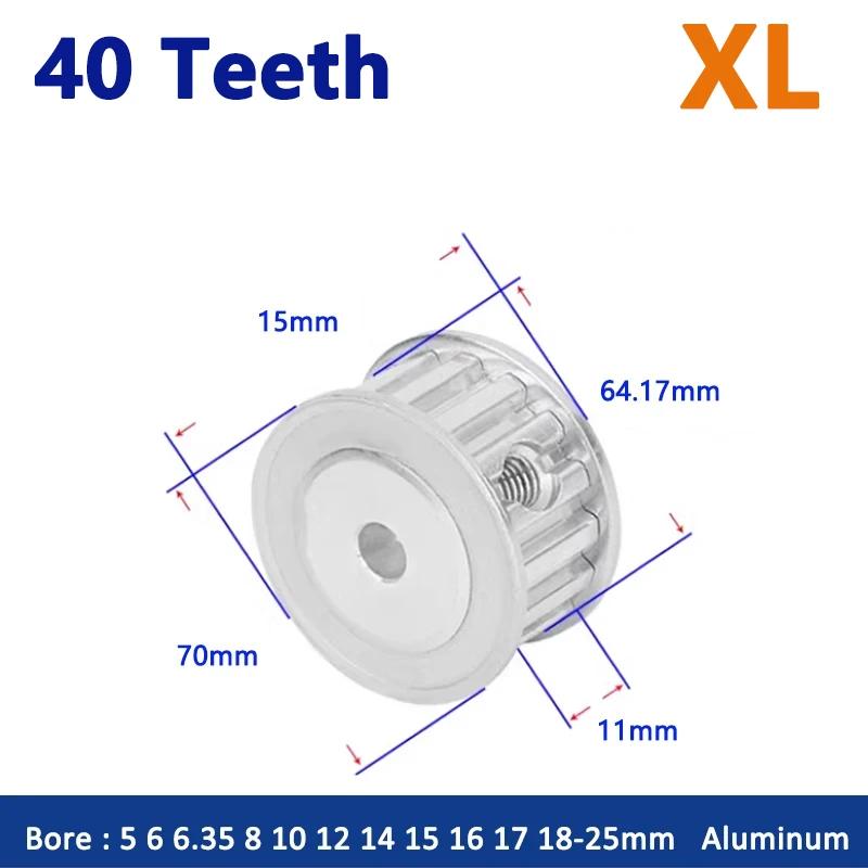 XL Ÿ̹  ˷̴    , 40 , 40 T, 11mm , 5 6 6.35 8 10 12 14 15 16 17 18 19 20 25mm, 1 